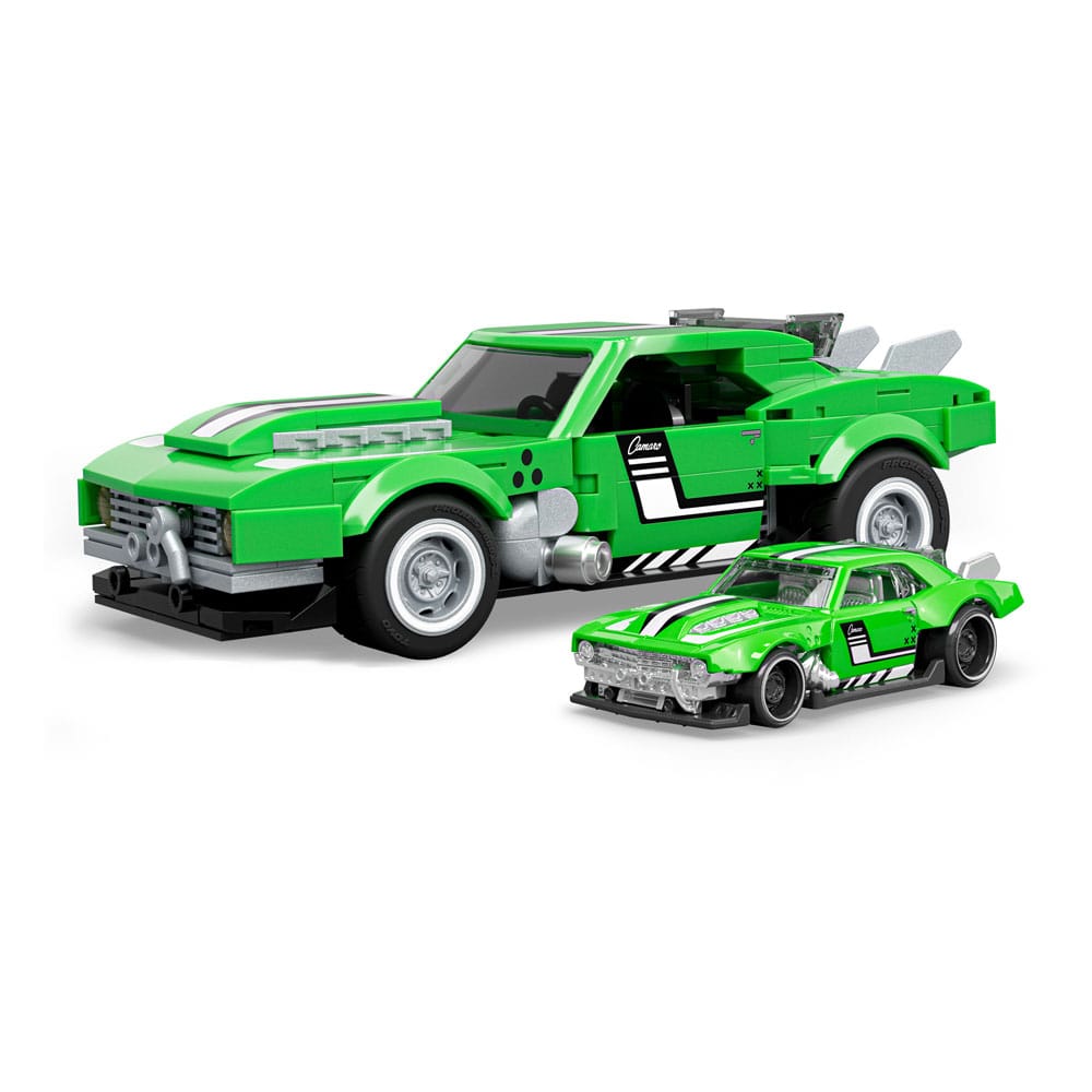 Mattel Brick Shop Hot Wheels Speed Series Jeu de construction 1/32 Custom '68 Camaro