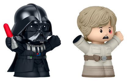 Mini figure da collezione Star Wars Little People, confezione da 2, I Am Your Father, 7 cm