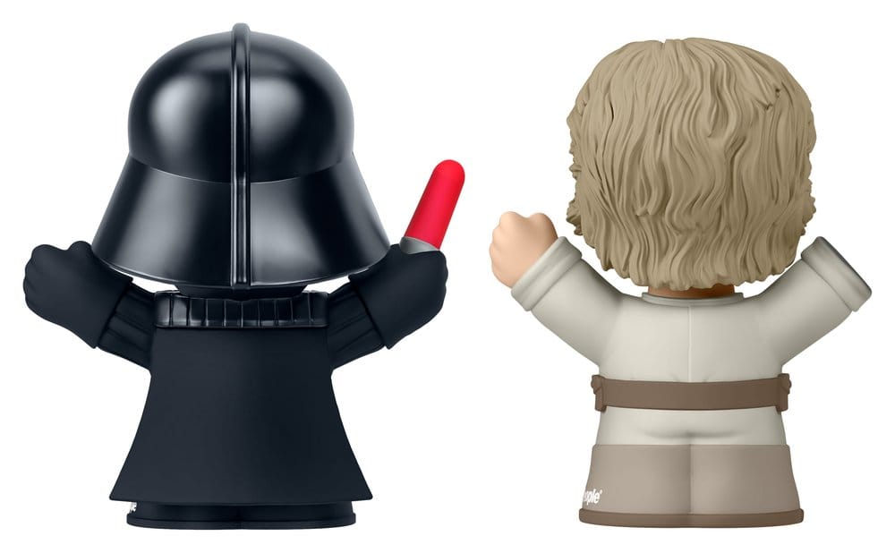 Mini figure da collezione Star Wars Little People, confezione da 2, I Am Your Father, 7 cm