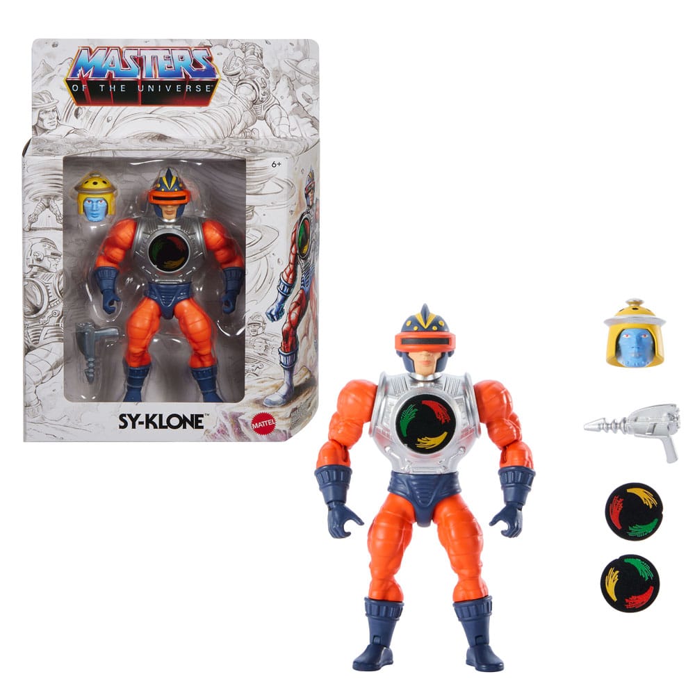 Evrenin Ustaları Origins Action Figure Sketchbook Serisi: Sy-Klone Heo Exclusive 14 cm