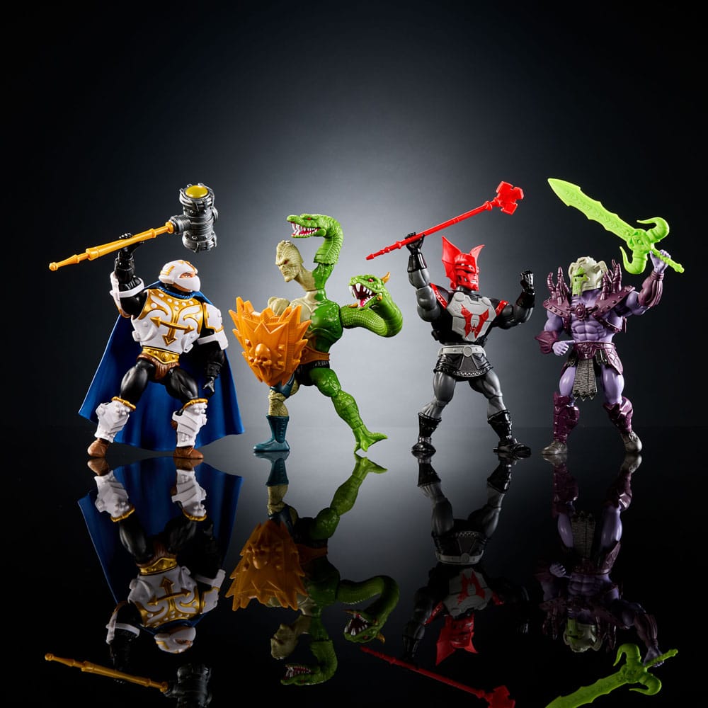 Evrenin Üstatları Origins Eylem Şekil 4 Pack Heo Exclusive 14 cm