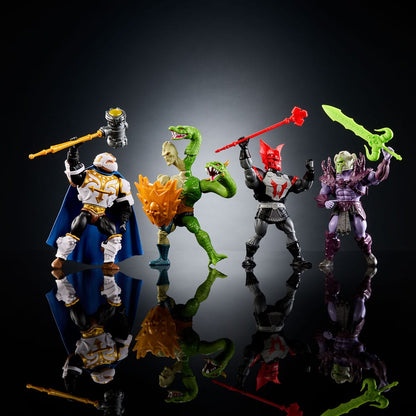 Masters of the Universe Origins Aktion Abbildung 4-Pack Heo Exklusiv 14 cm