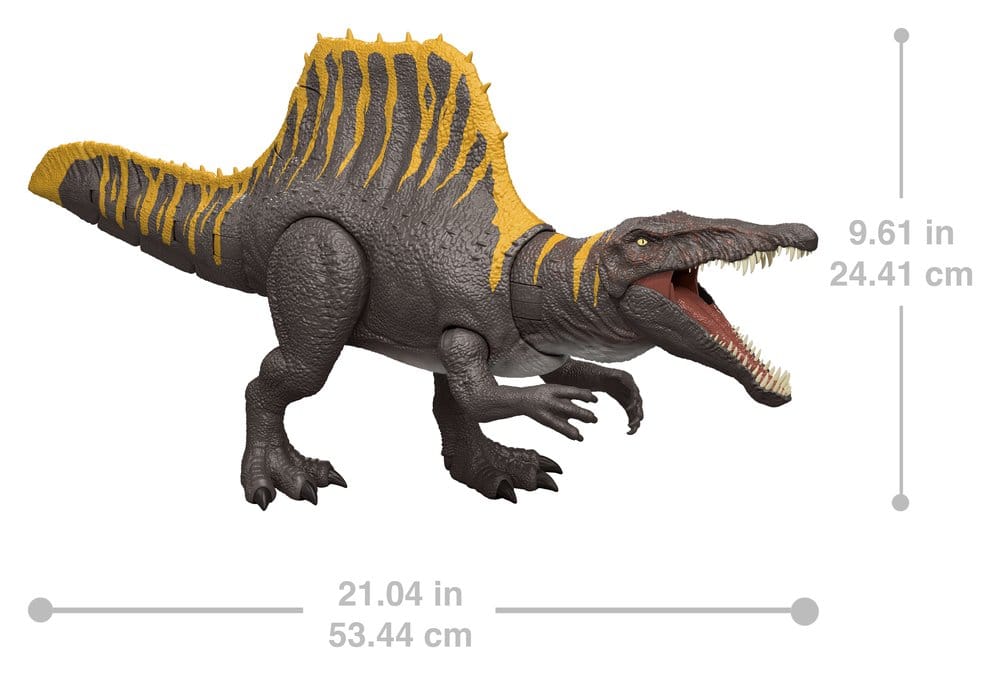 Jurassic World Rebirth Action Figur Tail Thrasher Spinosaurus 55 cm