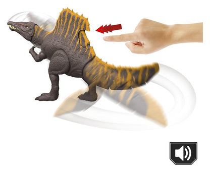 Jurassic World Rebirth Action Figur Tail Thrasher Spinosaurus 55 cm