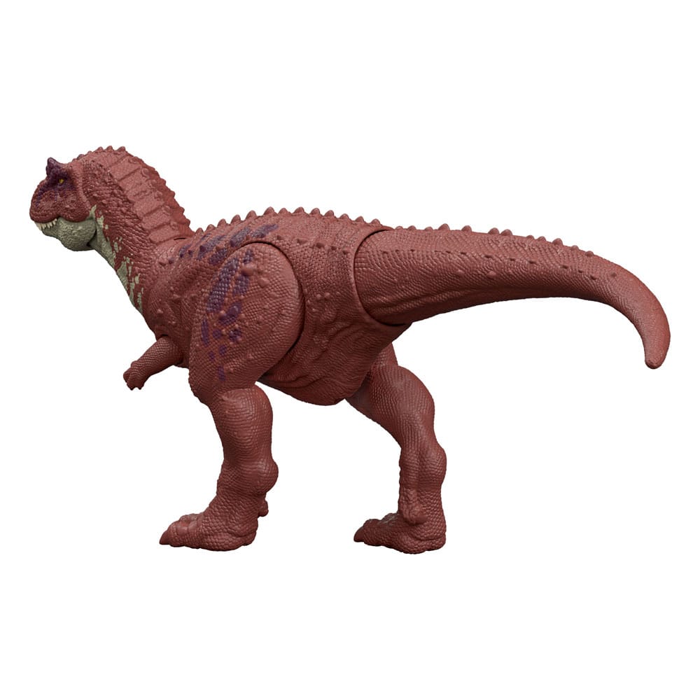 Jurassic World Rebirth Action figure con suono selvaggio ruggito Aucasaurus 12 cm