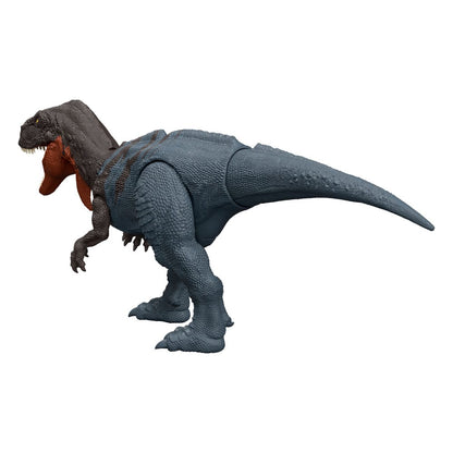 Jurassic World Rebirth Action figure con suono selvaggio ruggito Abelisaurus 12 cm