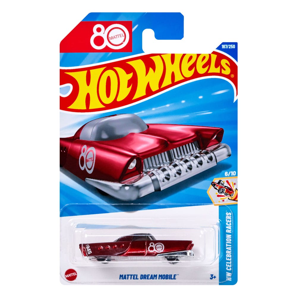 Hot Wheels HW Celebration Racers moulé sous pression Modellauto 1/64 80e anniversaire Mattel Dream Mobile