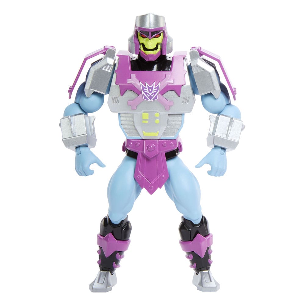 Masters of the Universe x Transformers Action Figur Megatron Armor Skeletor heo Europeisk Eksklusiv 14 cm