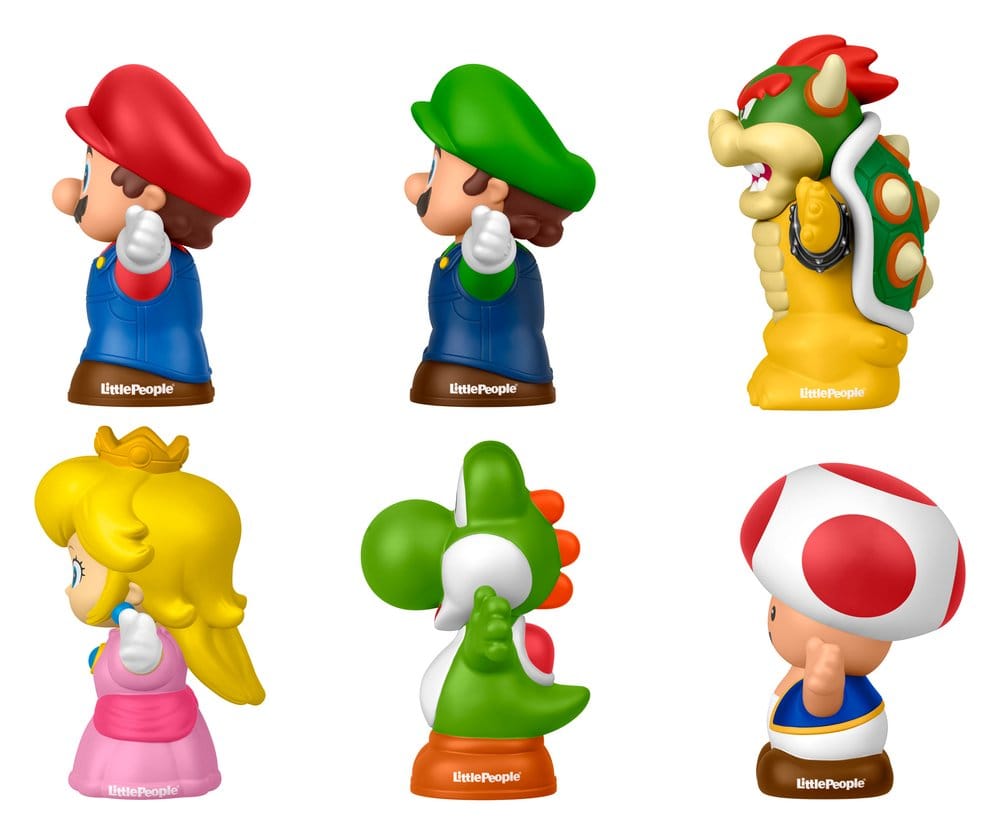My Mario Little People Collector Mini Figurine 6-Pack 7 cm