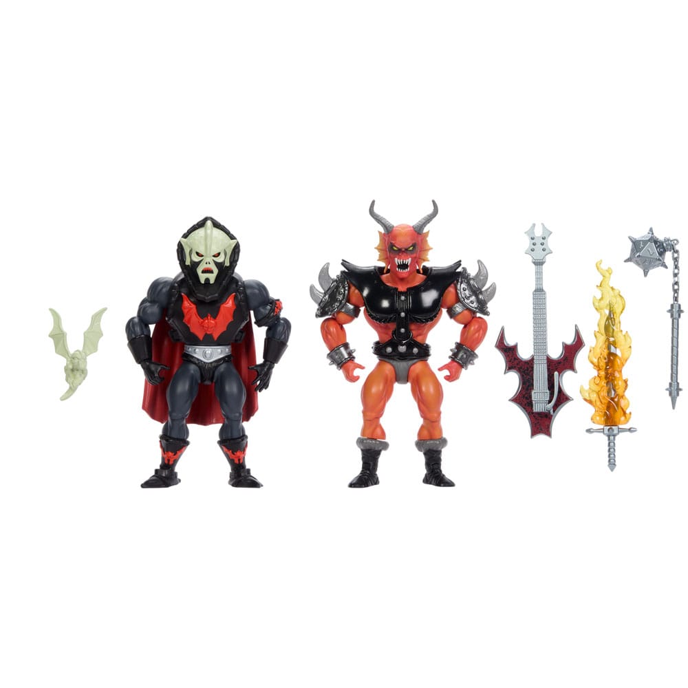 Akcijska figurica Masters of the Universe x Stranger Things Origins 2 paketa Hordak & Hellfire-Man 14 cm