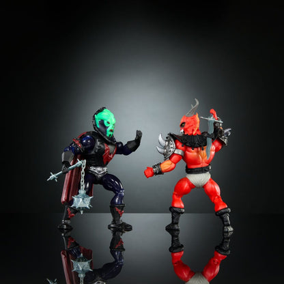 Akcijska figurica Masters of the Universe x Stranger Things Origins 2 paketa Hordak & Hellfire-Man 14 cm