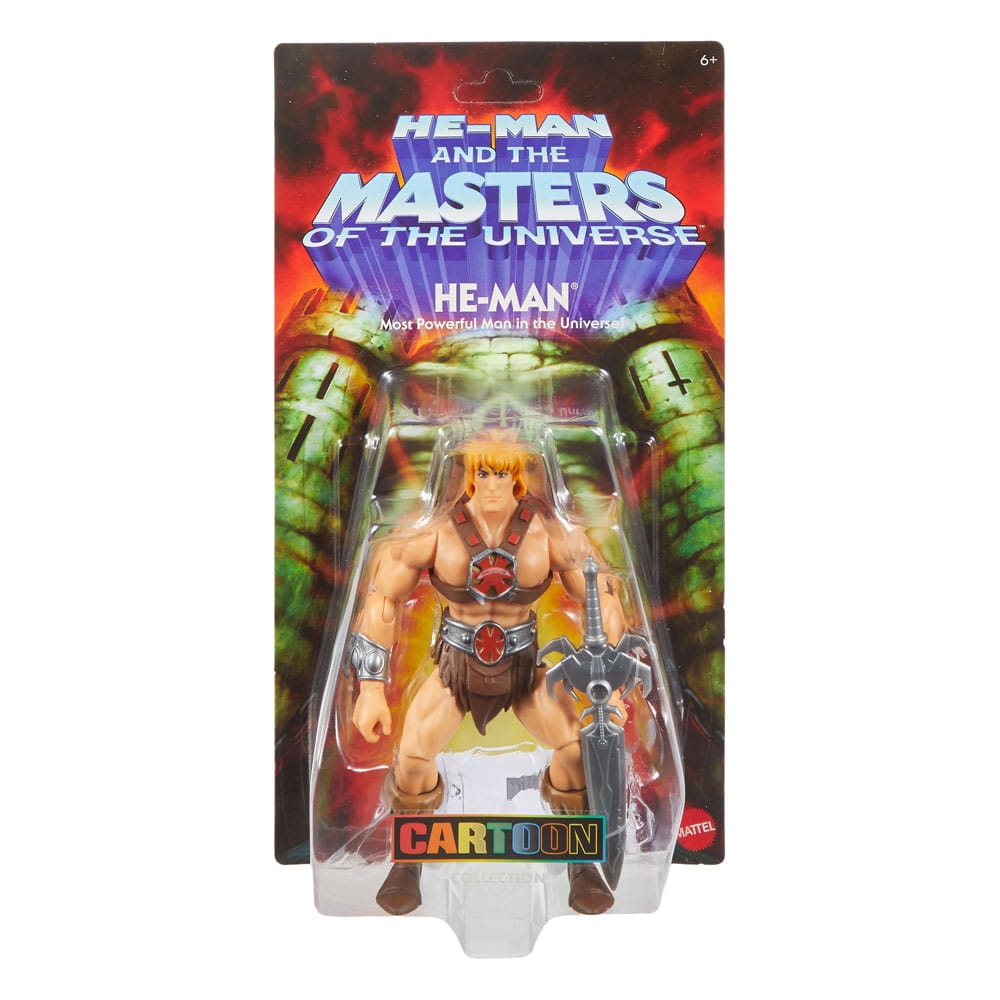Masters of the Universe Origins Actionfigur Tecknad samling: He-Man 14 cm