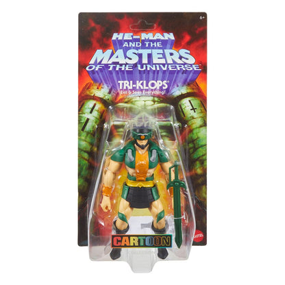 Figura de acción Masters of the Universe Origins Colección Cartoon: Tri-Klops 14 cm