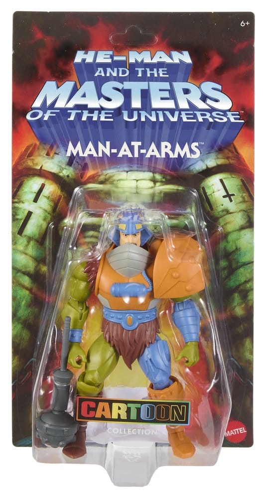 Masters of the Universe Origins Action Figur tegneseriesamling: Man-At-Arms 14 cm
