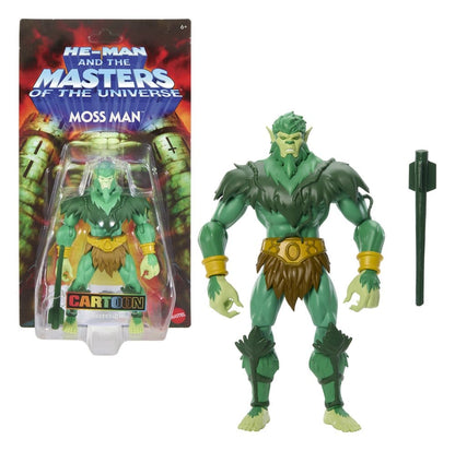 Masters of the Universe Origins actiefiguur cartooncollectie: Moss Man 14 cm