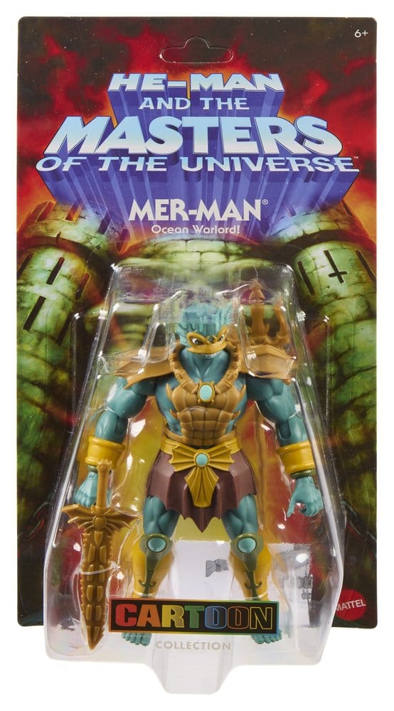 Masters of the Universe Origins Actionfigur Tecknad samling: Mer-Man 14 cm