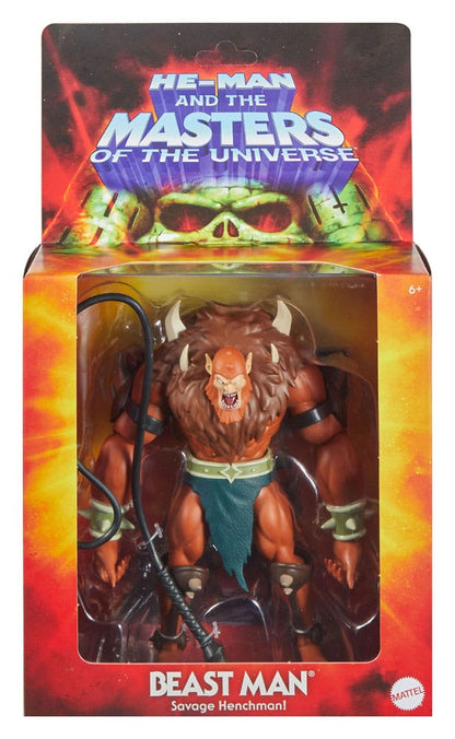 Masters of the Universe Origins Figurine d'action Deluxe Beast Man 14 cm