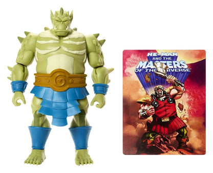 Masters of the Universe Origins Deluxe Aksiyon Figürü Karikatür Koleksiyonu: Whiplash 14 cm