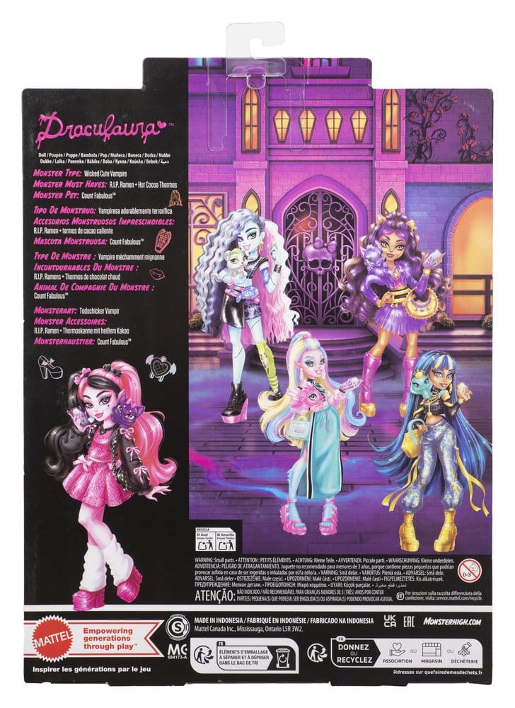 Lutka Monster High Draculaura