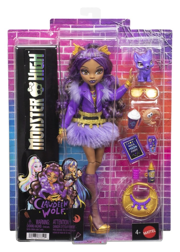 Monster High lutka Clawdeen Wolf
