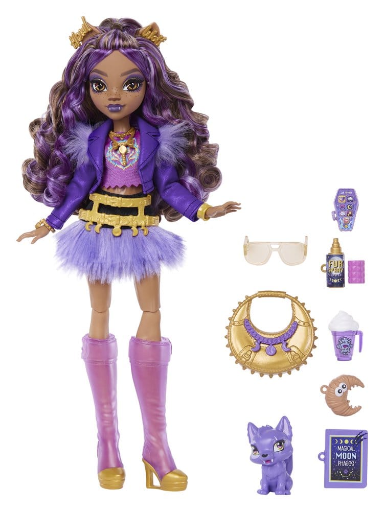 Monster High lutka Clawdeen Wolf