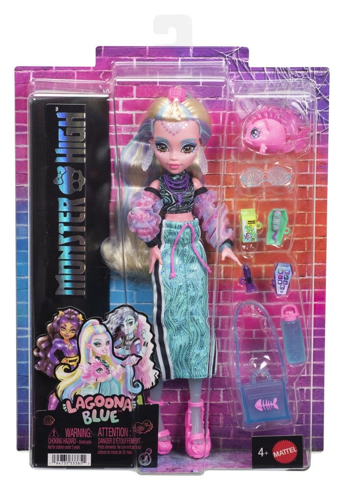 Poupée Monster High Lagoona Bleu