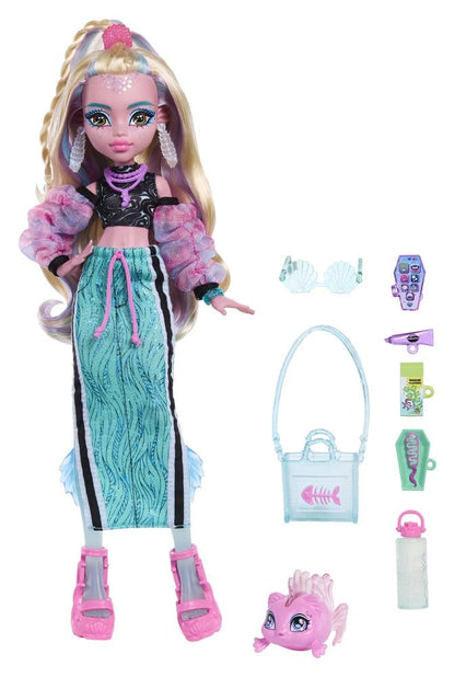 Monster High Puppe Lagoona Blau