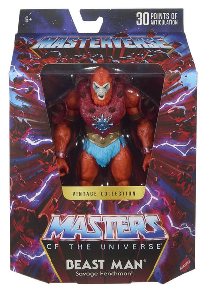 Evrenin Efendileri Masterverse Aksiyon Figürü Vintage Koleksiyonu: Canavar Adam 18 cm