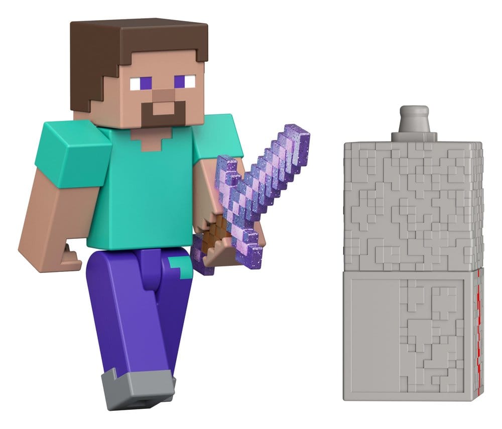 Figurine Minecraft Steve 8 cm