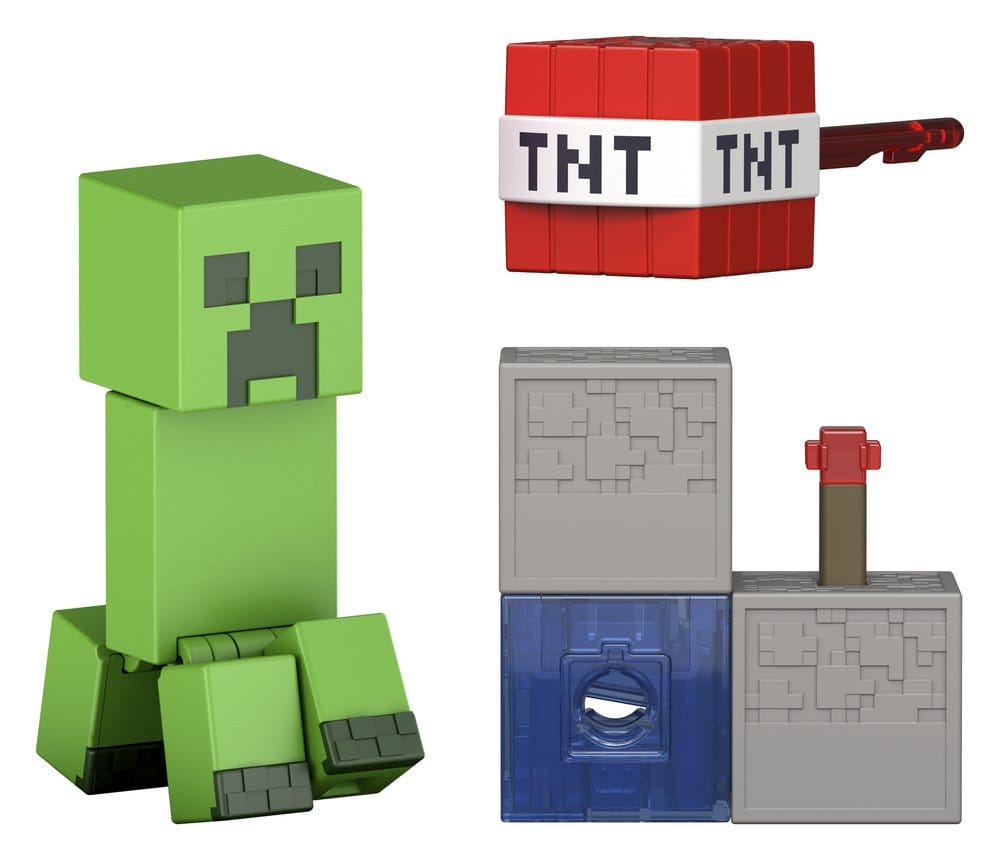 Figura de acción Minecraft Creeper 8 cm