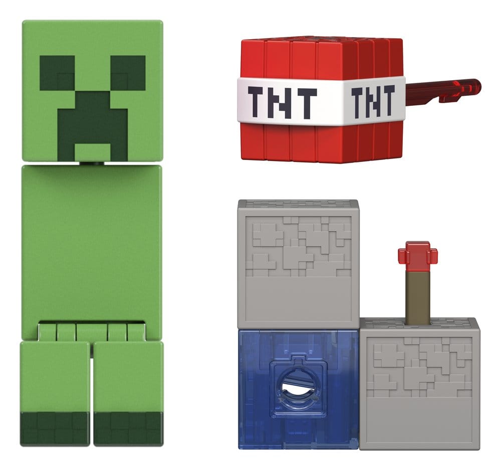 Figura de acción Minecraft Creeper 8 cm