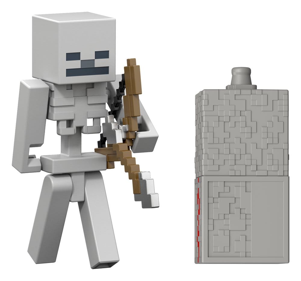 Minecraft Actiefiguur Skelet 8 cm