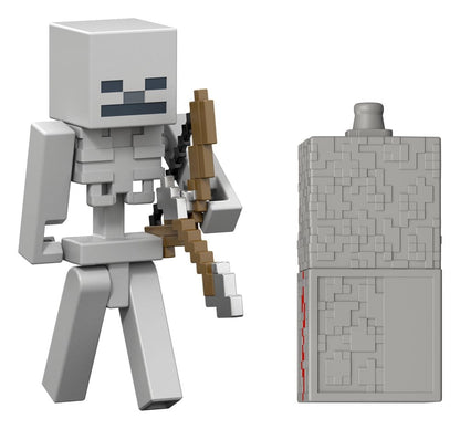 Minecraft Actiefiguur Skelet 8 cm