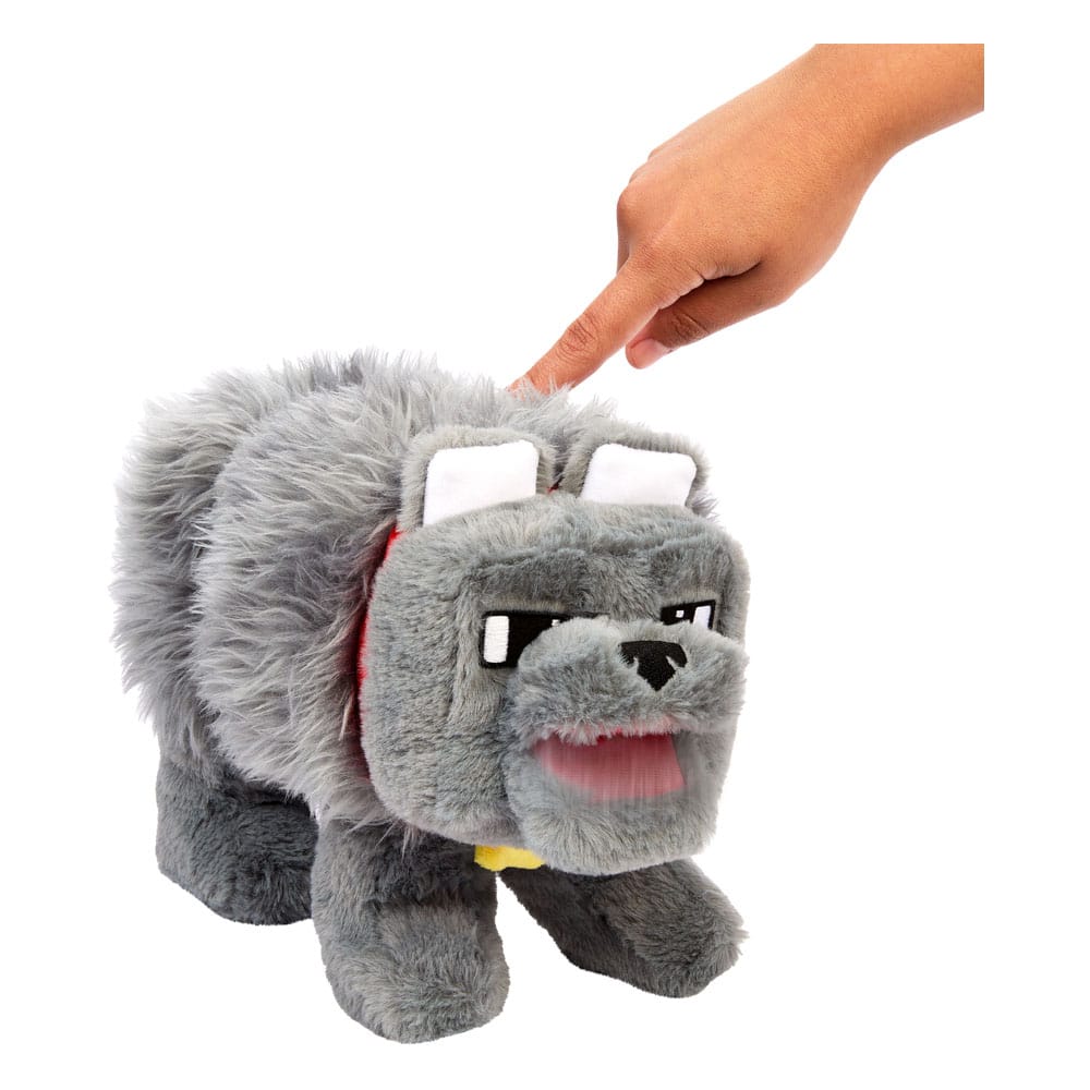 Un film di Minecraft Plush Figure Dennis the Wolf 20 cm
