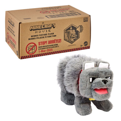 Un film di Minecraft Plush Figure Dennis the Wolf 20 cm
