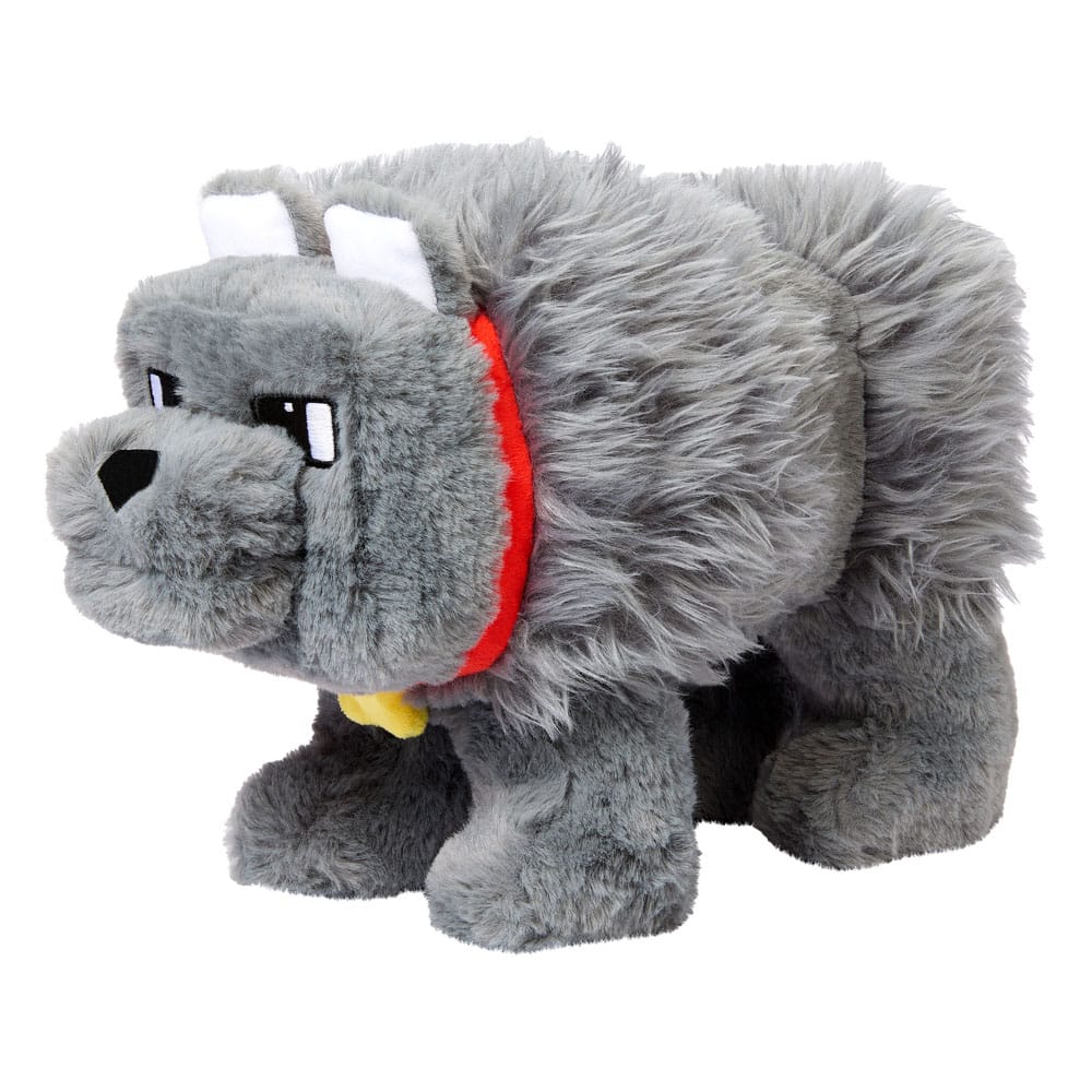 Un film di Minecraft Plush Figure Dennis the Wolf 20 cm