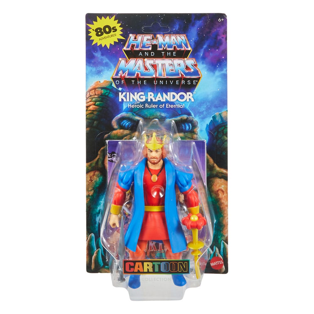 Masters of the Universe Origins Actionfigur Tecknad serie: King Randor 14 cm