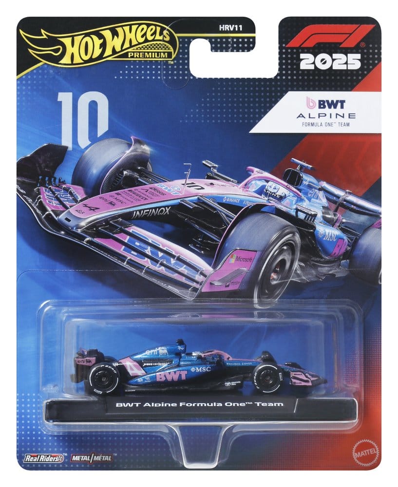 Formel 1 Hot Wheels Premium-Druckgussfahrzeug 1:64 Team Alpine: Fahrer 1