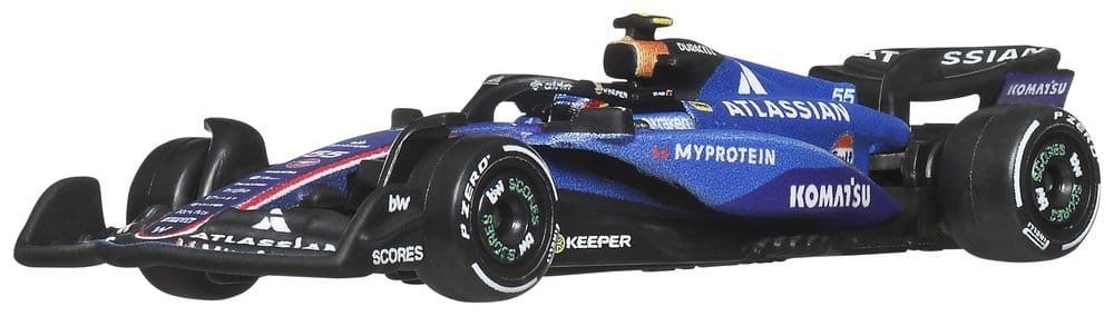 Veicolo pressofuso Premium Hot Wheels di Formula 1 1:64 Team Williams: Pilota 1