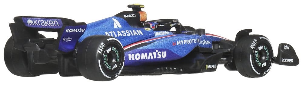 Veicolo pressofuso Premium Hot Wheels di Formula 1 1:64 Team Williams: Pilota 1