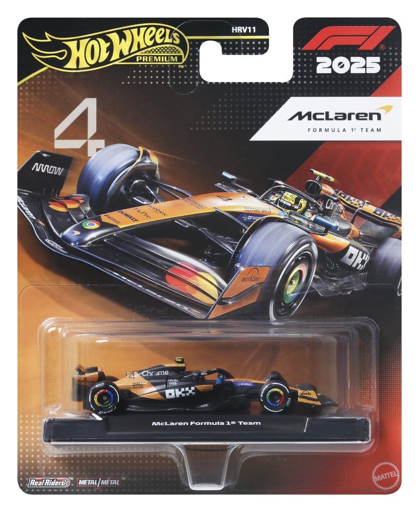 Formel 1 Hot Wheels Premium Die-Cast Vehicle 1:64 Team McLaren: Driver 2