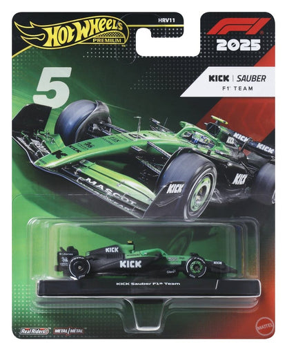 Formel 1 Hot Wheels Premium Die-Cast Vehicle 1:64 Team Sauber: Driver 2