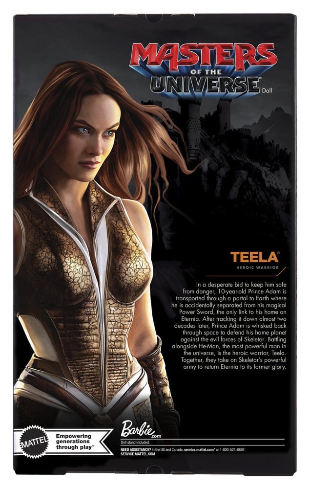 Les Maîtres de l'Univers Film 2026 Barbie Signature Doll Teela 30 cm