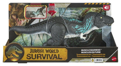 Jurassic World: Hayatta Kalma Aksiyon Figürü Muscle Madness Tyrannosaurus Rex 56 cm
