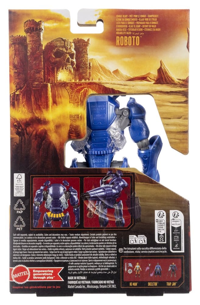 Masters of the Universe 2026 Film Action Figure Combat Ready Roboto 14 cm