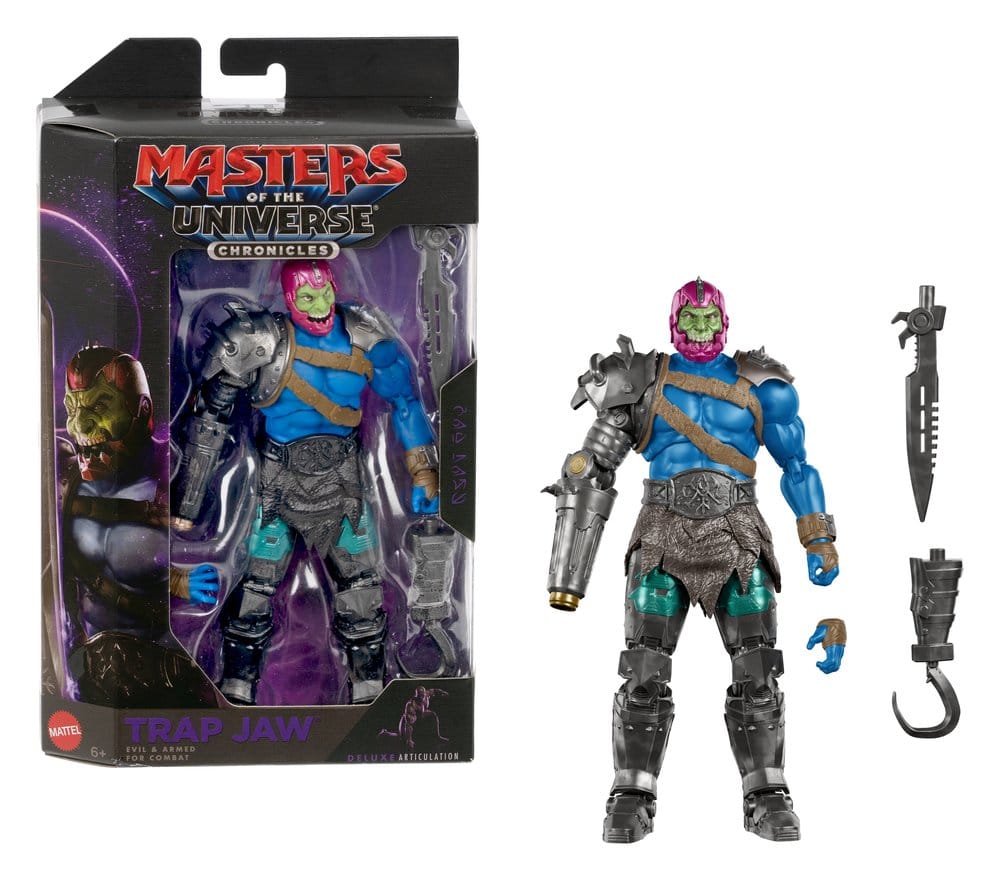 Les Maîtres de l'Univers 2026 Movie Chronicles Figurine Trap-Jaw 18 cm