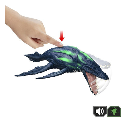 Jurassic World: Figura de acción de supervivencia Wild Roar Brachauchenius