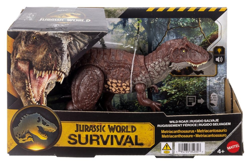 Jurassic World: Survival Action Figur Wild Roar Metriacanthosaurus 31 cm