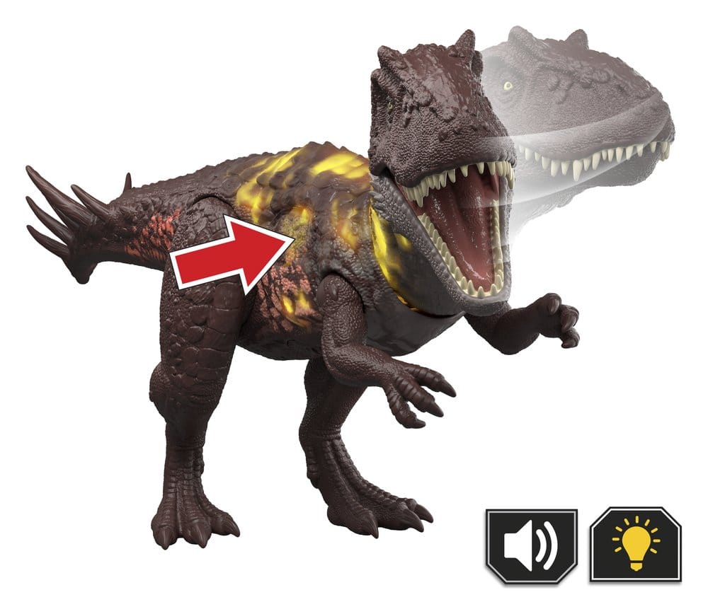 Jurassic World: Survival Action Figur Wild Roar Metriacanthosaurus 31 cm