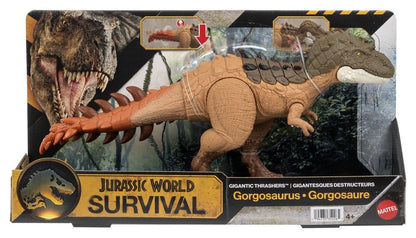 Jurassic World: Survival-actiefiguur Gigantische Thrashers Gorgosaurus
